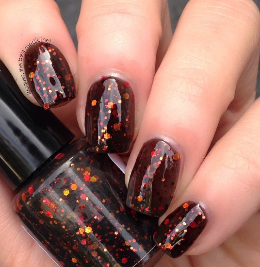 Heart of Flames Artisan Nail Polish - Etsy