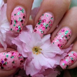 Cherry Blossom Artisan Nail  Polish