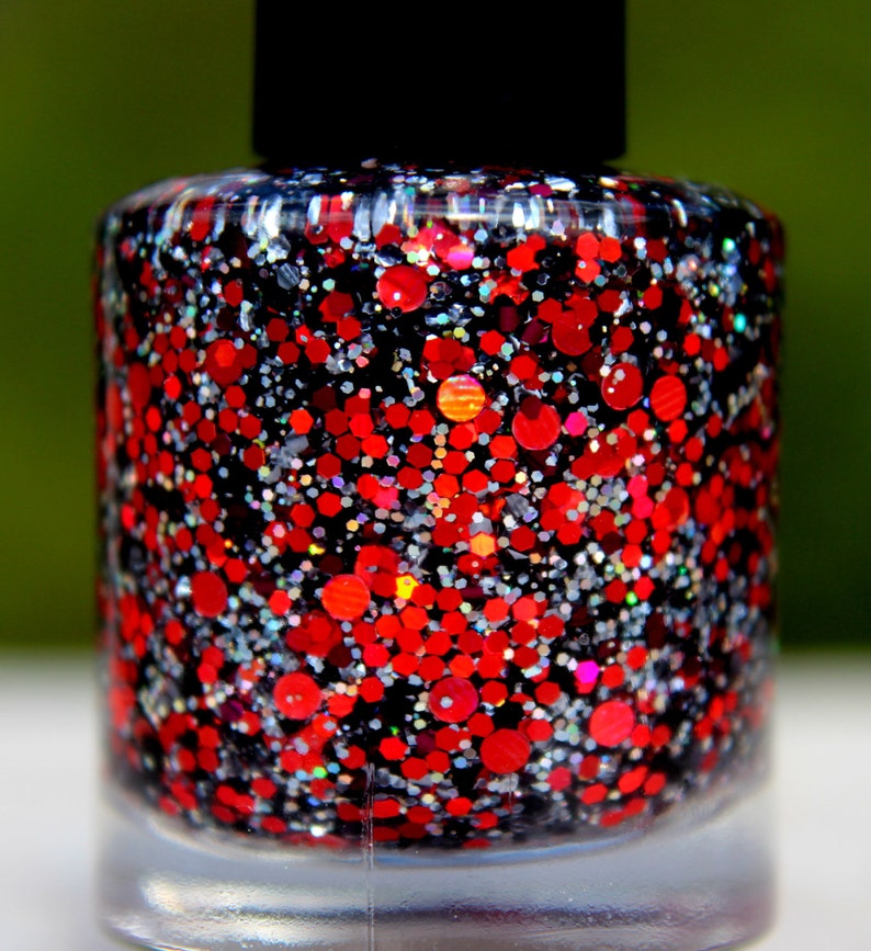 Fire and Blood Artisan Nail Polish image 3