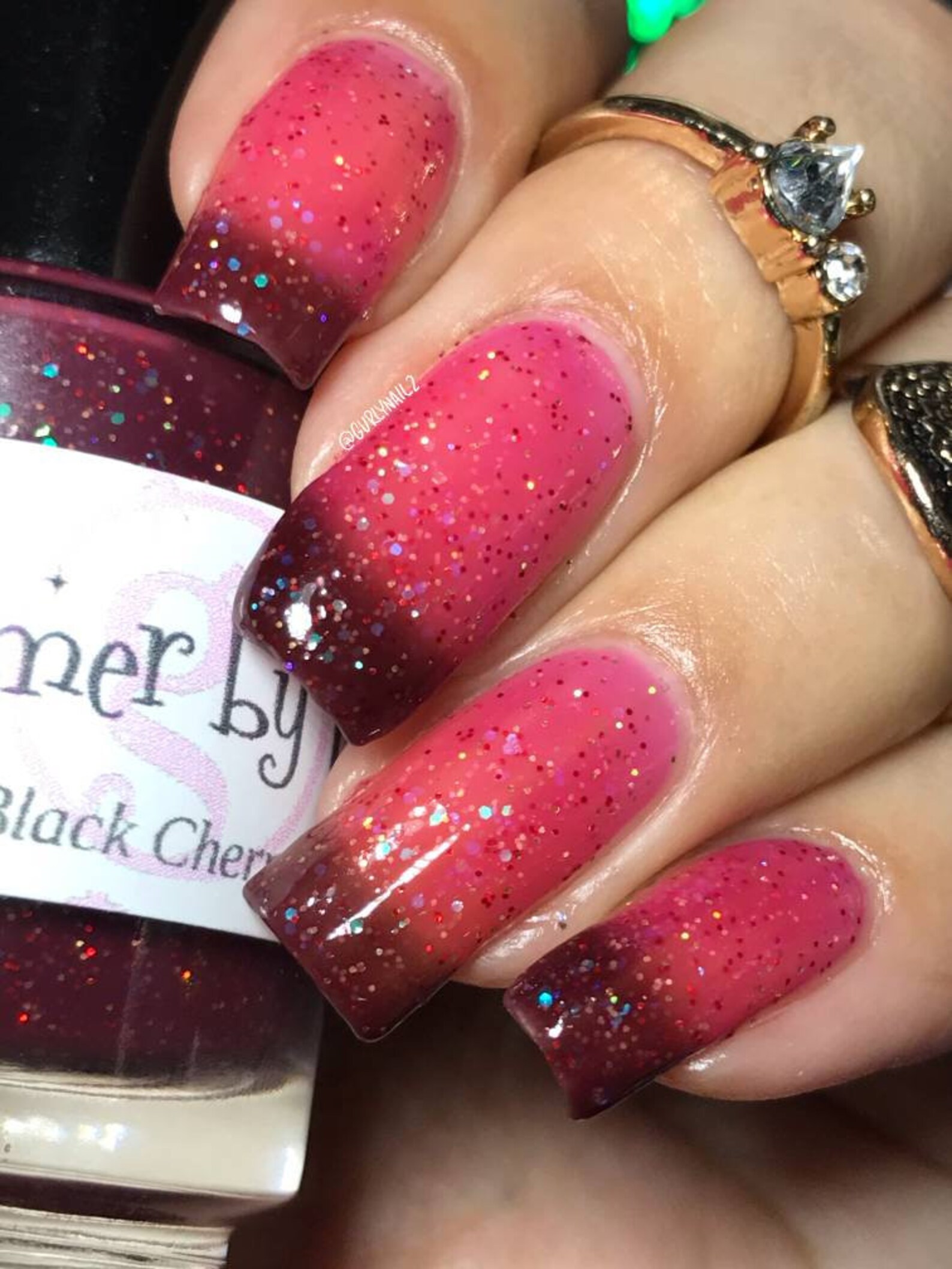 Black Cherry Zinfandel Artisan Nail Polish Etsy