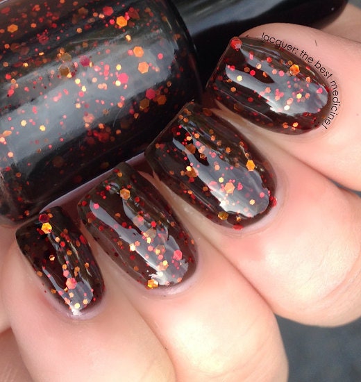 Heart of Flames Artisan Nail Polish - Etsy