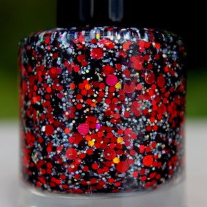 Fire and Blood Artisan Nail Polish image 1