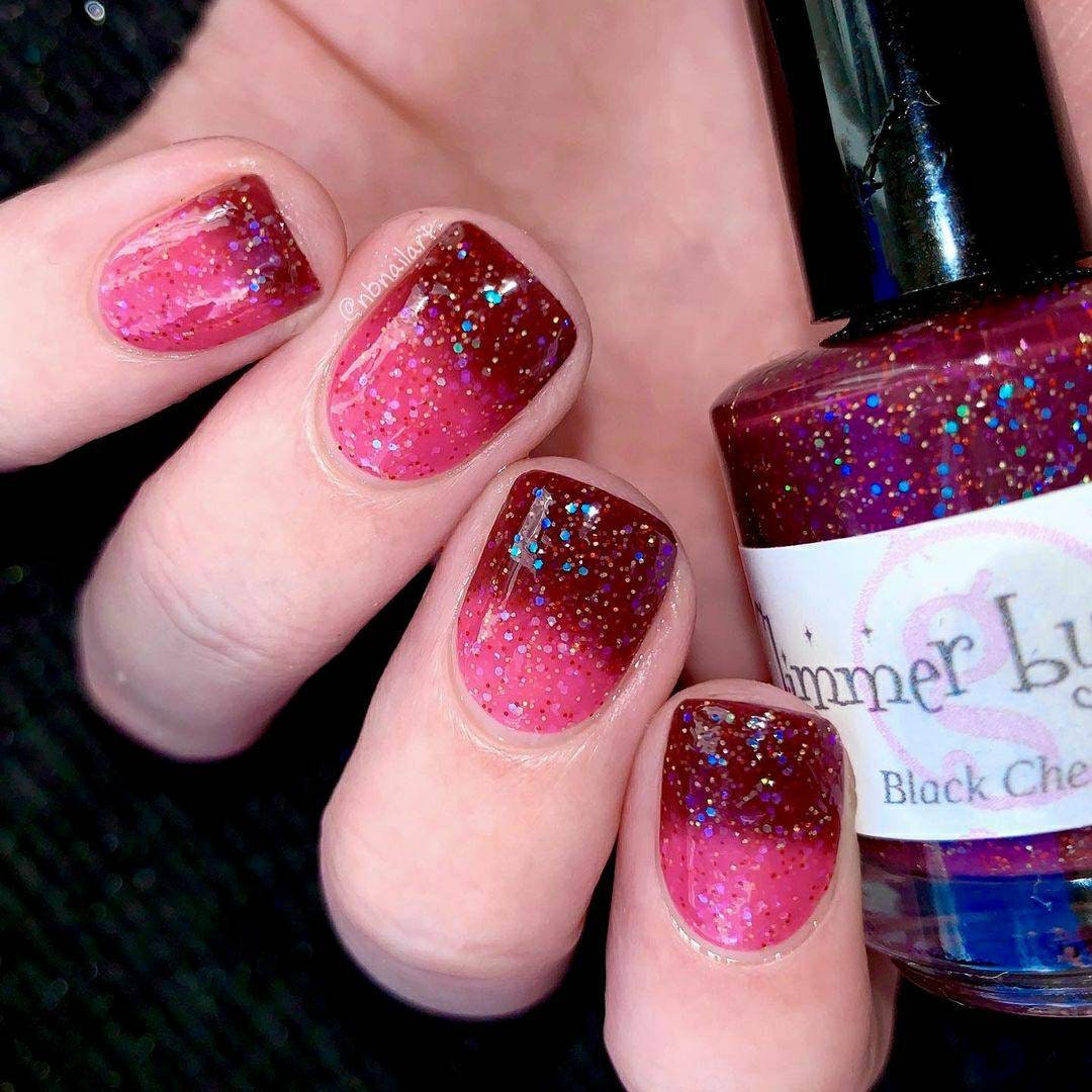 Black Cherry Zinfandel Artisan Nail Polish Etsy