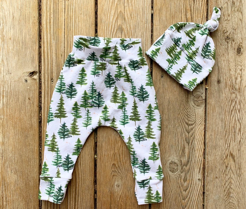 Toddler Pants Woodland Baby Shower Baby Boy Mountain Pine Creek Jogger