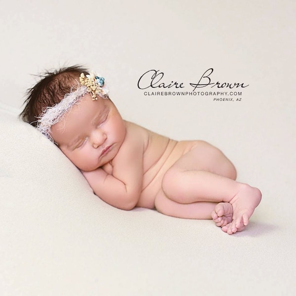 Ivory Solid Posing Fabric backdrop photo prop, bean bag cover, fabric drop, newborn baby, 2 yards