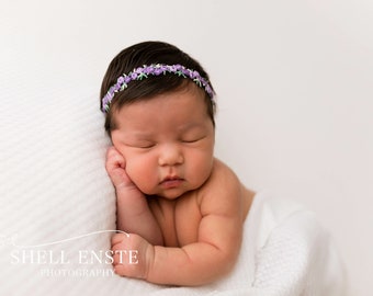 Off-White Waffle Knit Fabric Wrap/Layer, Newborn Baby Layer Photography Prop