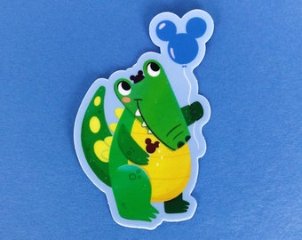 Snack-o-dile Vinyl Weatherproof Sticker