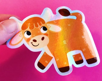 Year of the Ox Holographic Weatherproof Sticker