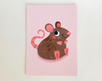 Year Of The Rat Print