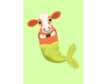 Moomaid Art Print