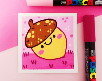 Acorn 4x4 Original Illustration