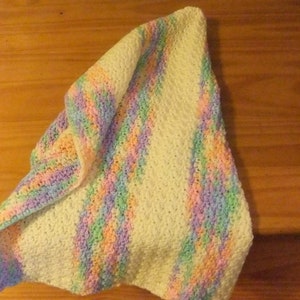 Car Seat Blanket, Multi-Color Baby Blanket, Stroller Blanket, Small Blanket