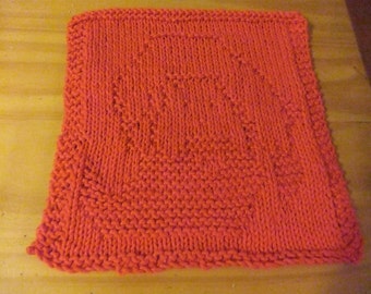 Christmas Dishcloth - Santa Dishcloth - Holiday Dishcloth