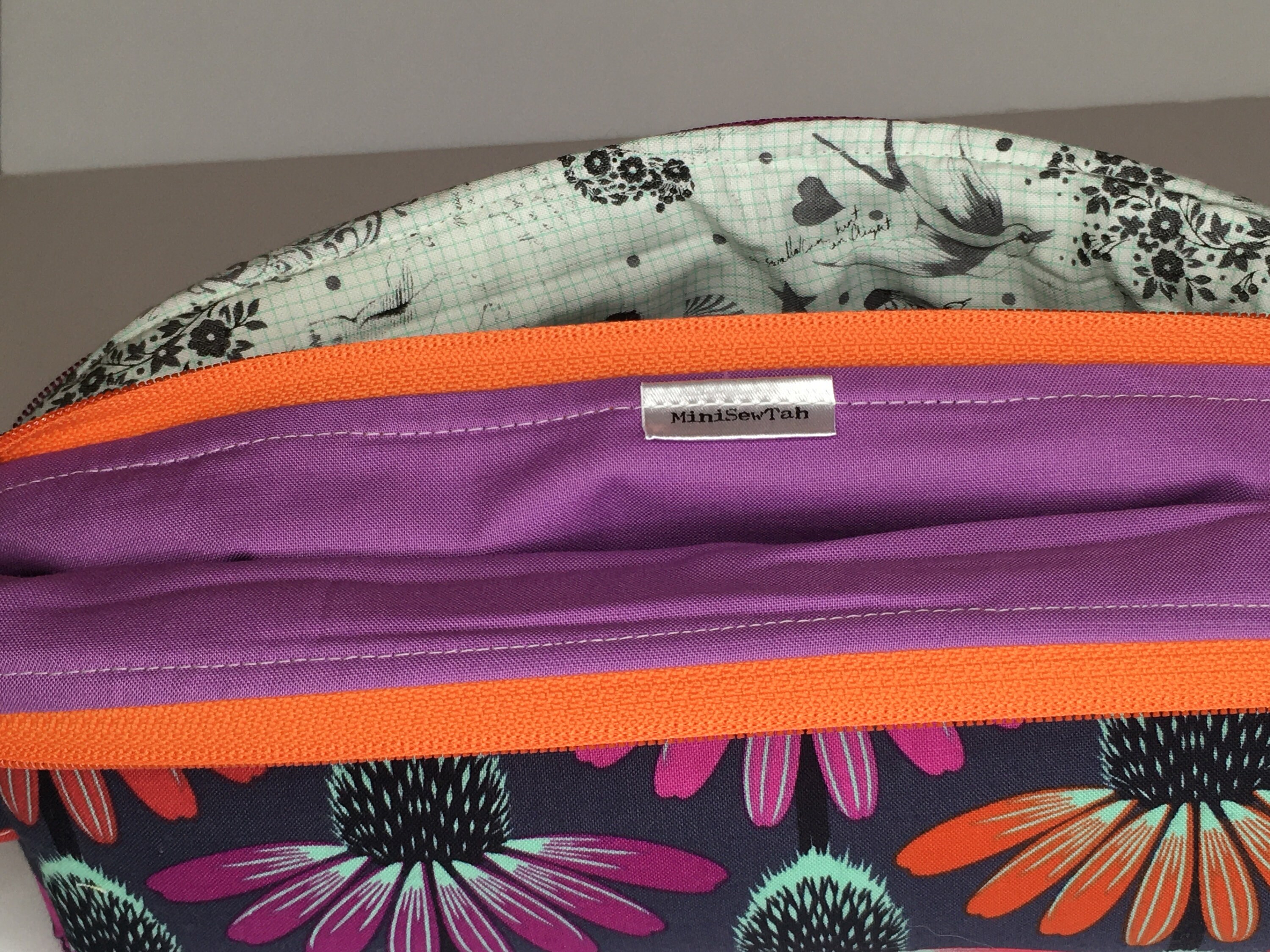 Double Zip Bag Medium Etsy