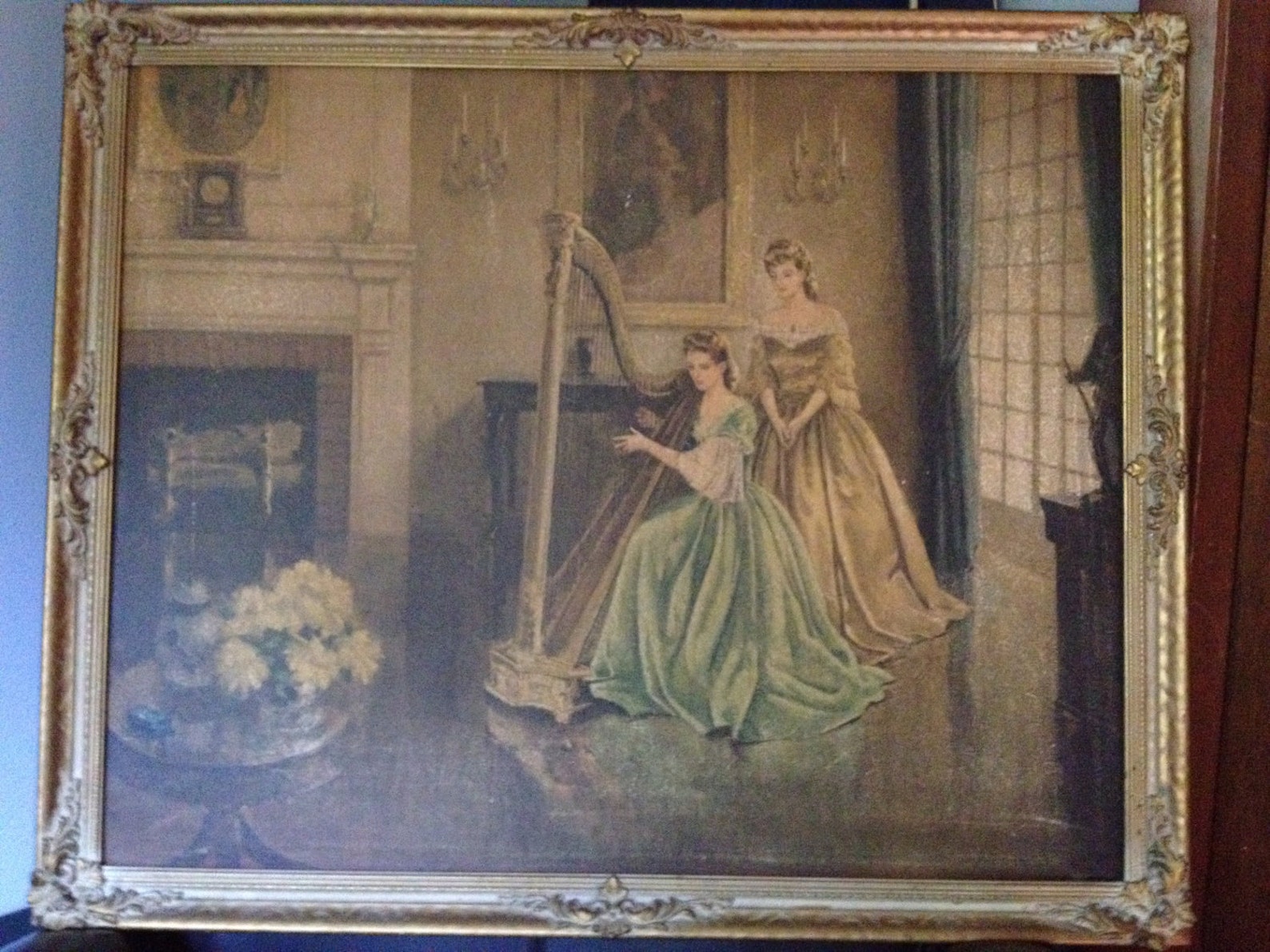 Framed Art Print Harmony by Gail Frank Etsy