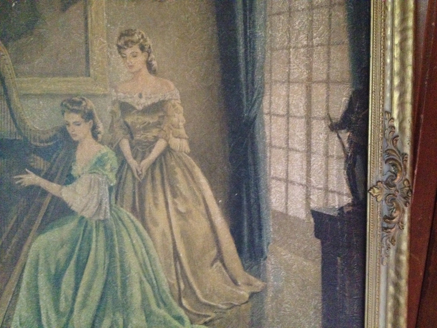 Framed Art Print Harmony by Gail Frank Etsy