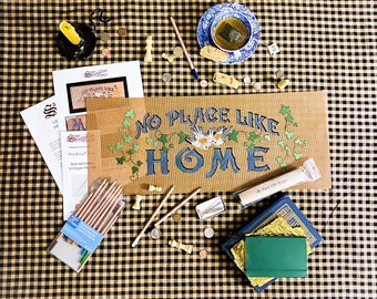 Victorian Motto Sampler Kit Fearfully And Wonderfully Made