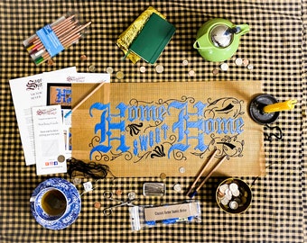 Victorian Motto Sampler Kit Fearfully And Wonderfully Made