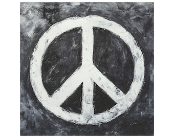 Peace Sign Car Magnets Black and White Magnet Car Accessory Gift Idea Teen Driver Present Hippie Car Decor Boho Art Option to Buy Multiple