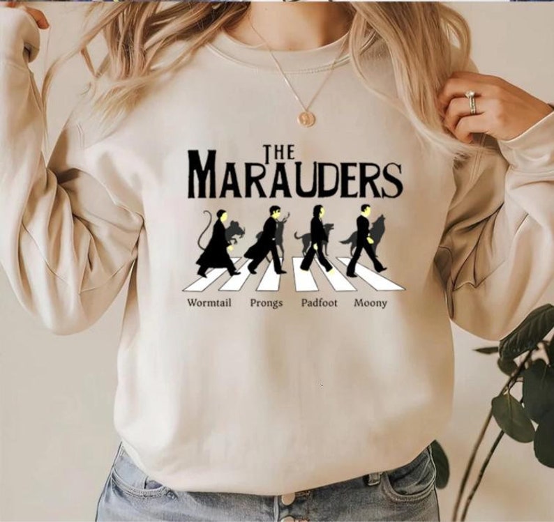 Marauder varsity sweatshirt, Marauder Team Shirt Wormtail Sweatshirt Graphic Tee Unisex Autumn Winter Casual Pullovers Hoodies 