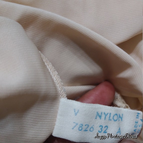 Van Raalte Opaquelon Cream Tan Nude Medium Length… - image 7