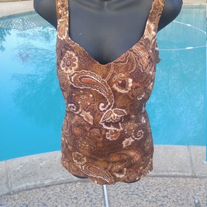 MAXINE Swimwear Plus Size Swimsuit 16 Full figure Shape wear
