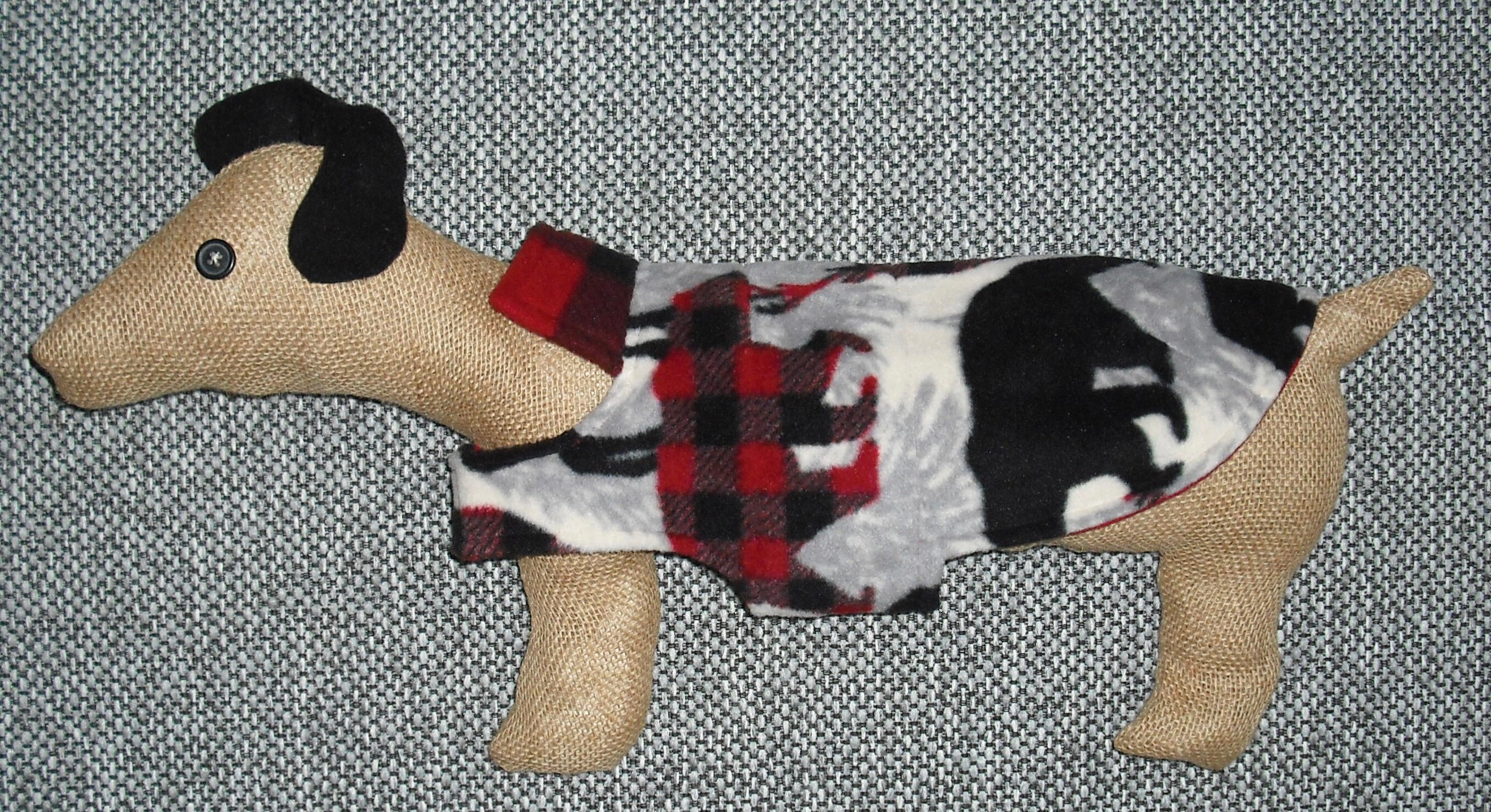 Fleece Dog Coat For Mini Dachshund Chiweenie Xs Long 7 11 Etsy