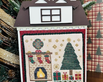 PDF Cozy Christmas Cross Stitch Pattern by Textilly