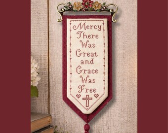 PDF Mercy & Grace at Calvary Cross Stitch Pattern by Textilly