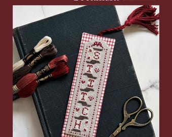 PDF Stitch Spools Bookmark Cross Stitch Pattern by Textilly Crafts