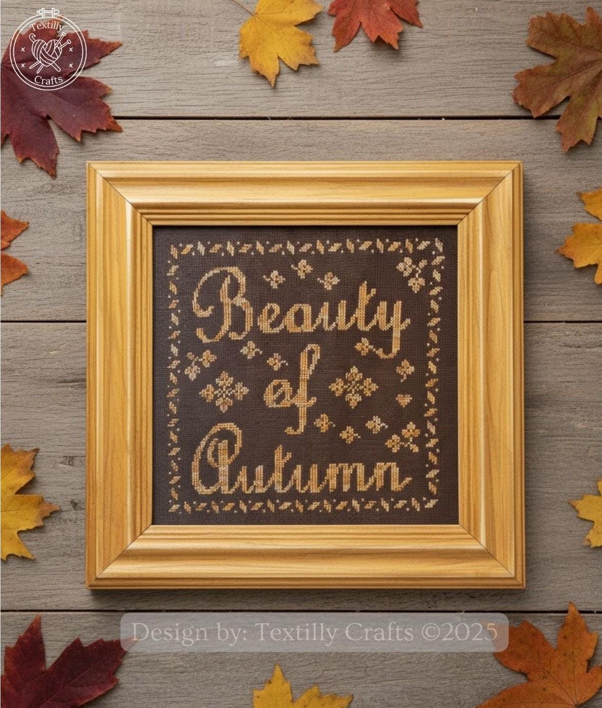 PDF Beauty of Autumn Cross Stitch Pattern by Textilly - Etsy
