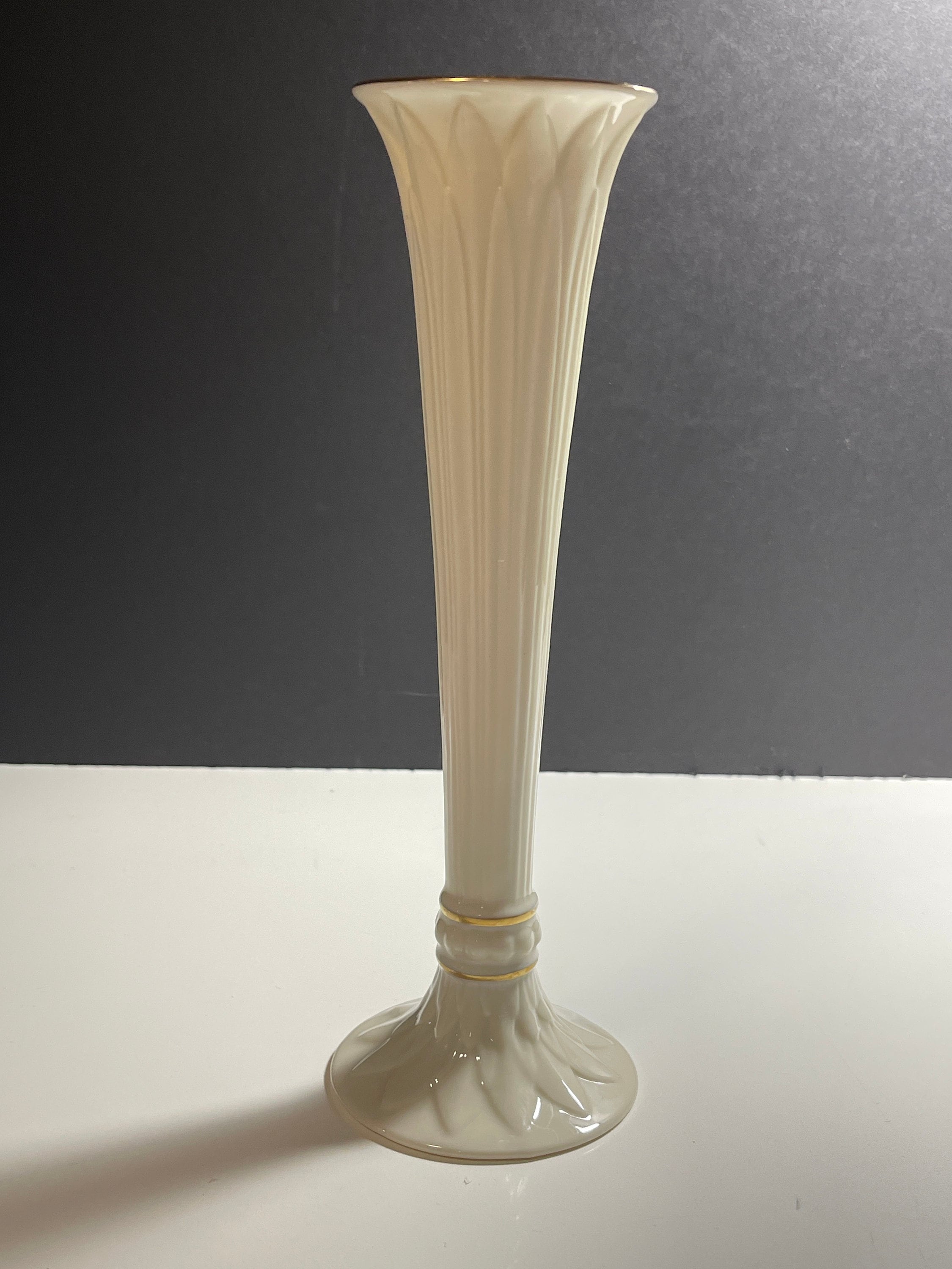 Lenox Bud Base 24K Gold Trim Tivoli 9inch Vintage - Etsy