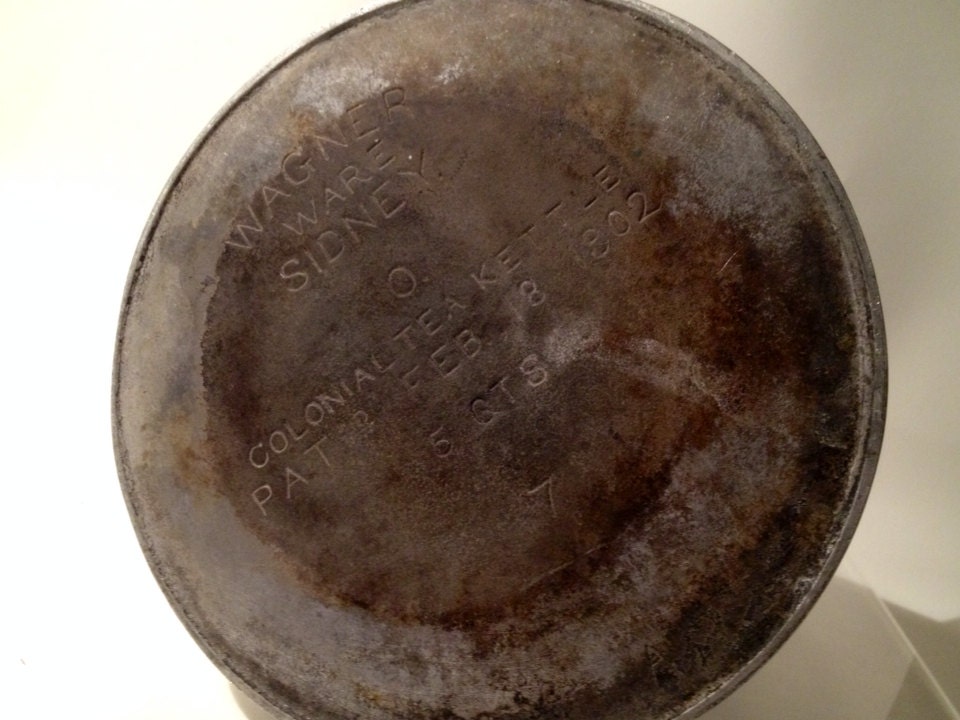 Wagner Ware Sidney O. Colonial Tea Kettle 1902 Etsy