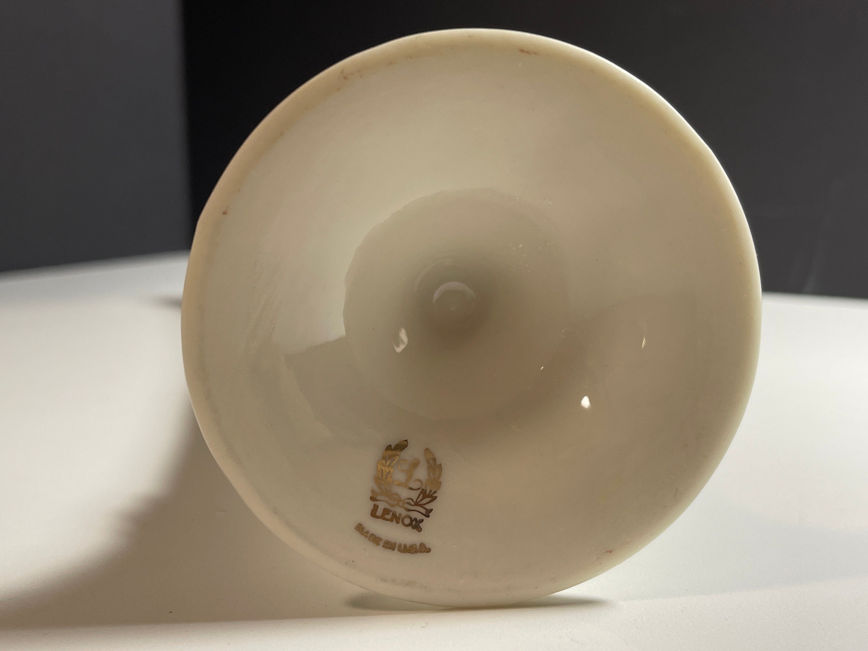 Lenox Bud Base 24K Gold Trim Tivoli 9inch Vintage - Etsy Canada