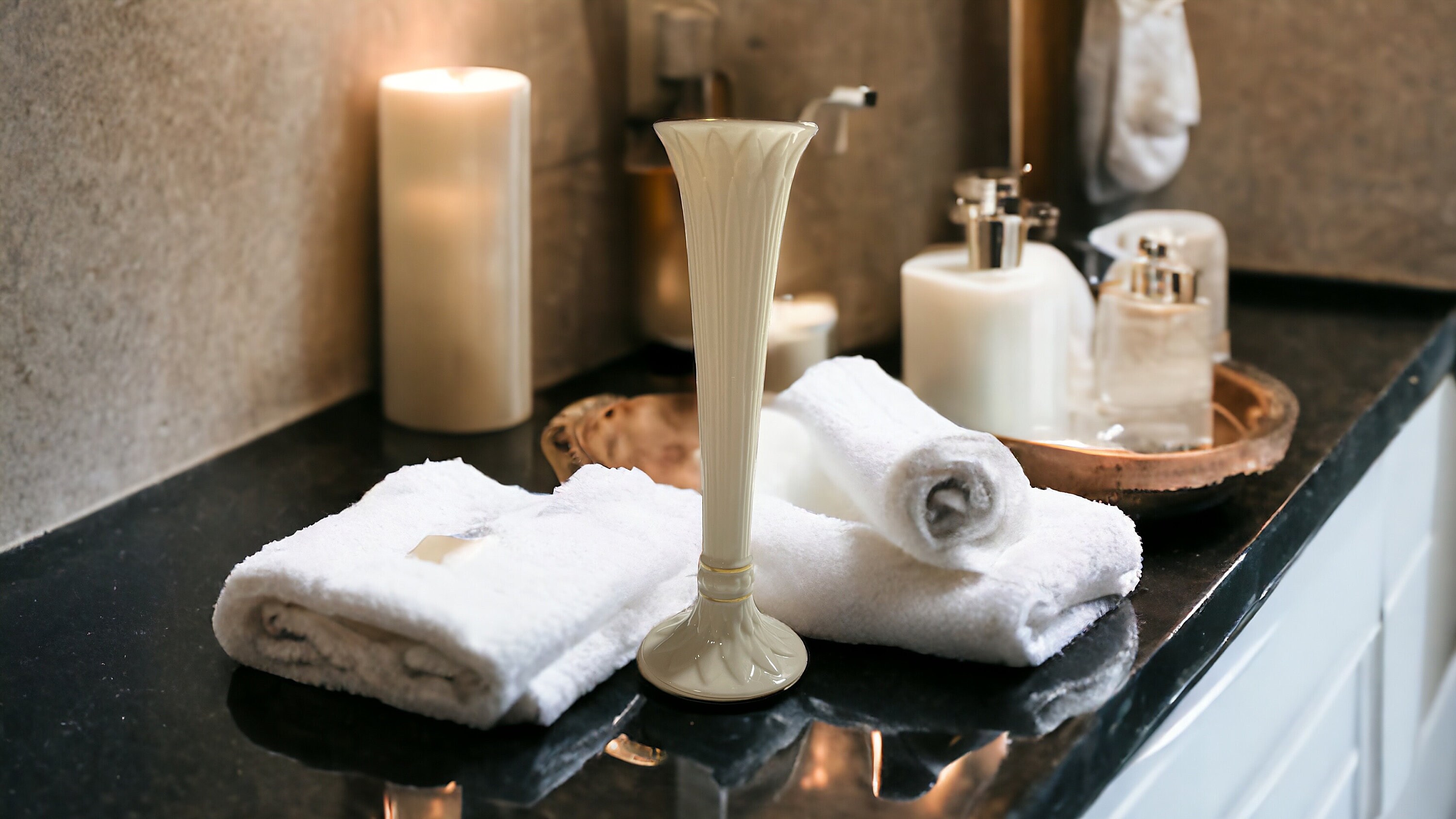 Lenox Bud Base 24K Gold Trim Tivoli 9inch Vintage - Etsy