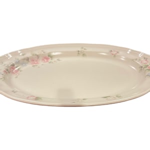 Pfaltzgraff Tea Rose PLATTER 14 3/4&quot; Stoneware Vintage