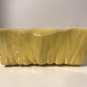 Vintage McCoy gul keramikplanter: Mid-Century USA-dekor