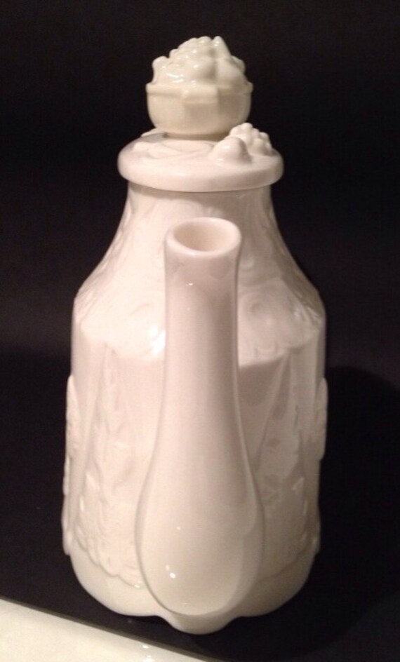 Lenox White Teapot Butler S Pantry Porcelain Etsy