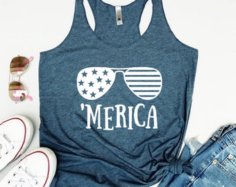 July 4th Tank, 4th of July, Patriotic Shirt, USA Shirt, USA Tank, July 4th Shirt, Flag Tank Top, Stars and Stripes, July 4th Tee