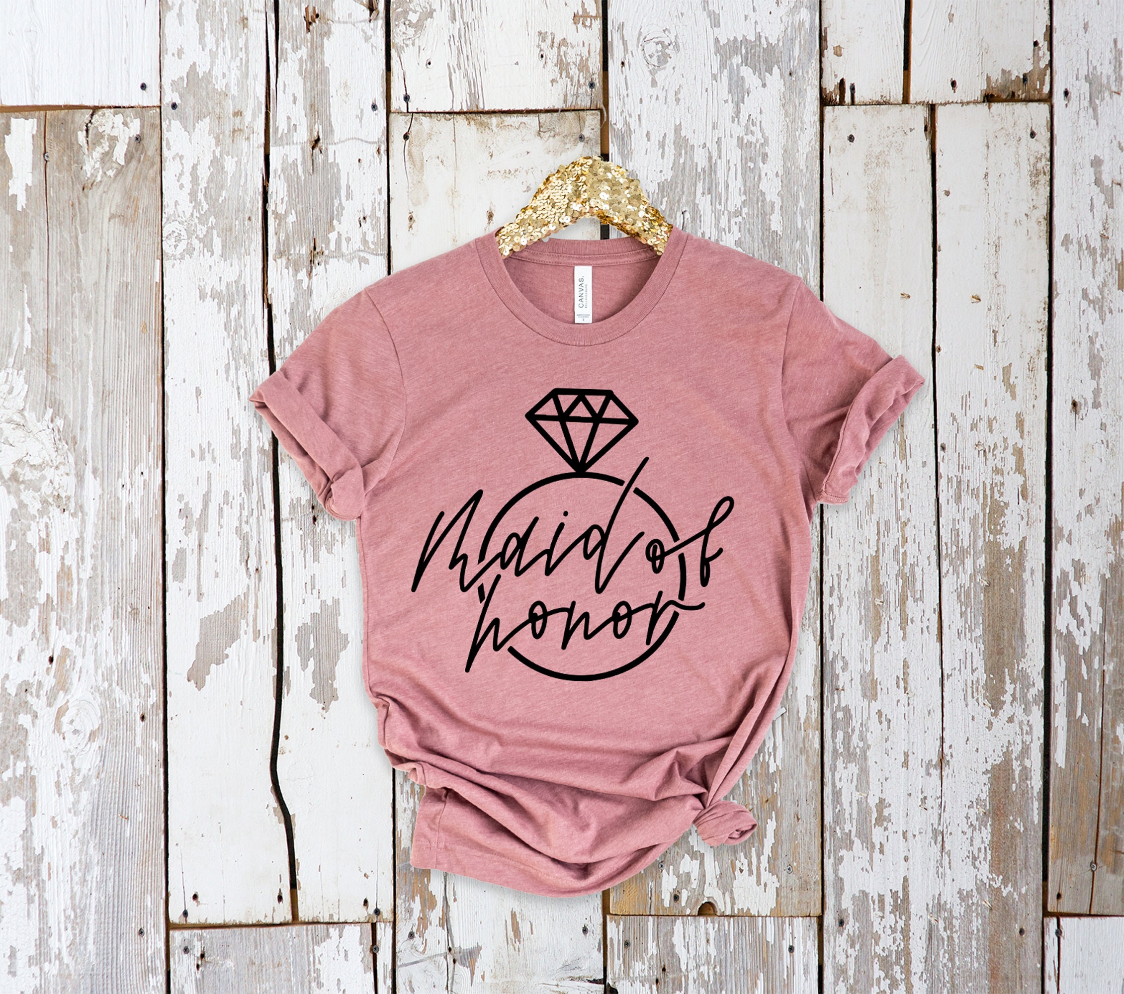Maid of sale honor shirt target