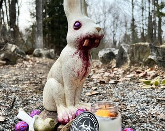 Saber Teeth Rabbit (Purple Eye Easter Edition) by RevenantFX