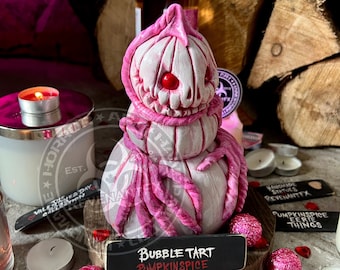 Bubbletart Pumpkinspice Eerie Thing OOAK statue by RevenantFX