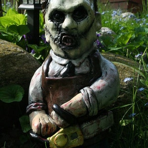 The Garden Chainsaw Butcher - Horror Gnome