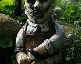 The Garden Chainsaw Butcher - Horror Gnome