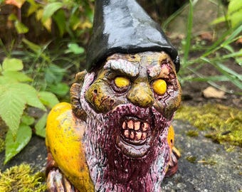Disemboweled Donny Zombie Gnome