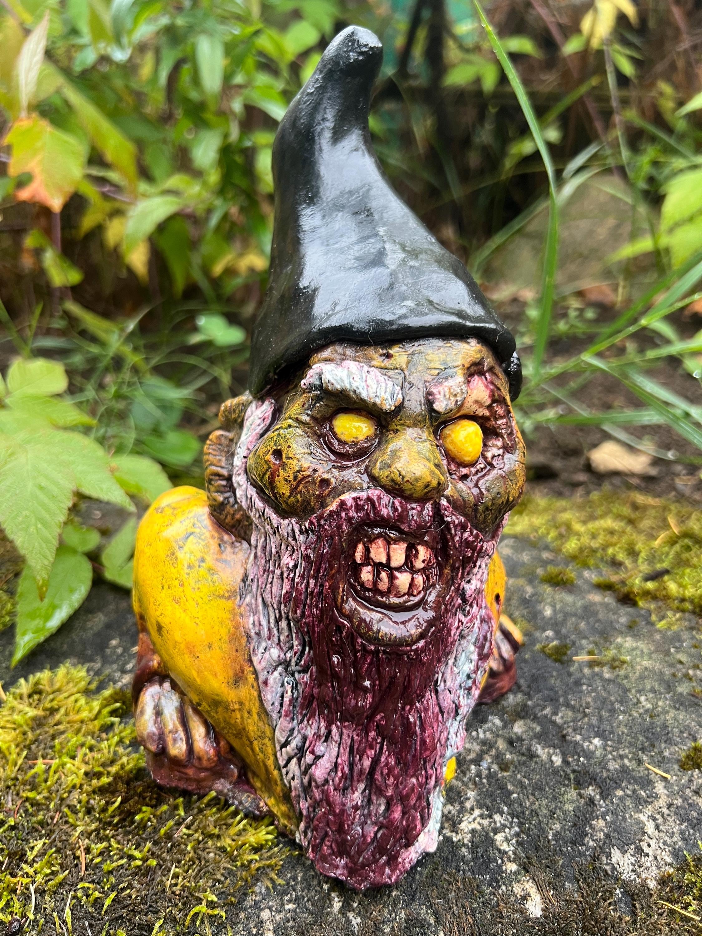Disemboweled Donny Zombie Gnome - Etsy