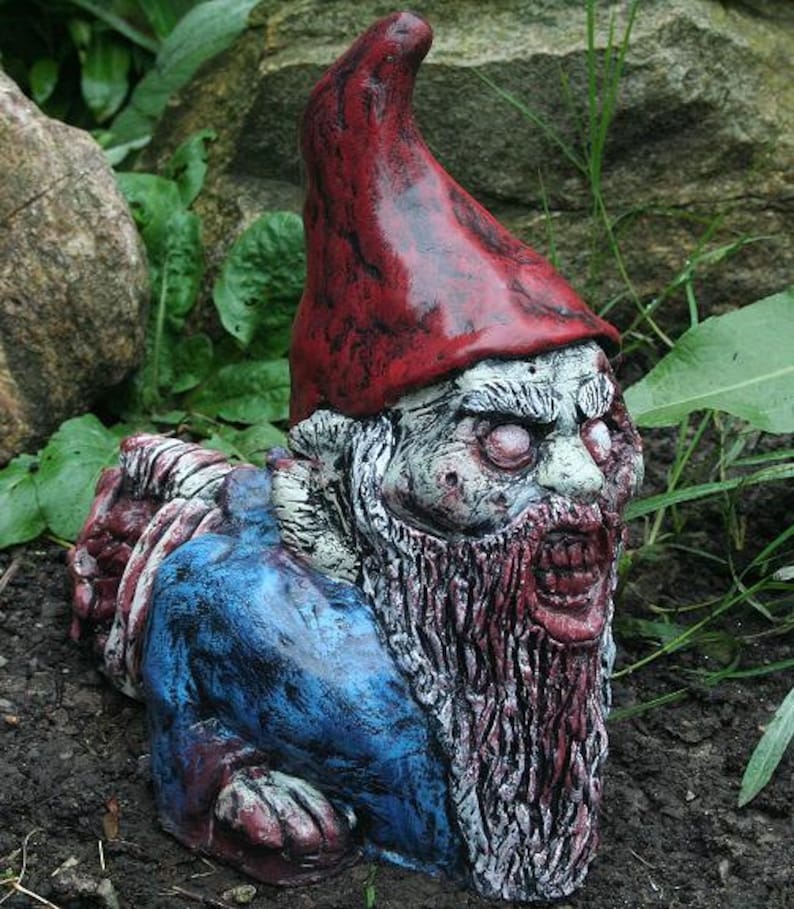 Disemboweled Donny Zombie Gnome image 4