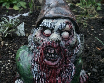 Disemboweled Donny Zombie Gnome