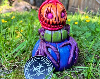 Candy Pumpkinspice EerieThing OOAK Statue by RevenantFX