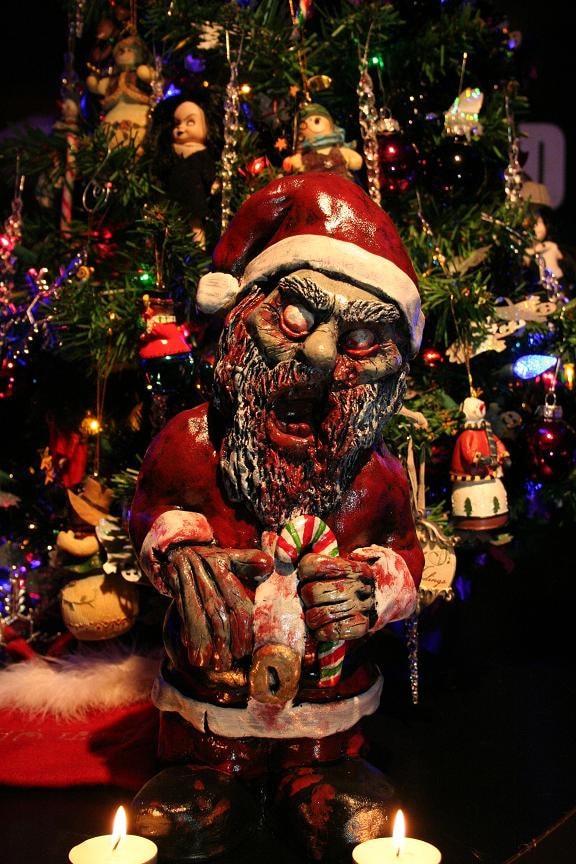 Zombie Santa Corpse Zombie Christmas Ornament Decoration